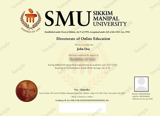 SMU Certificate